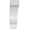 Ekena Millwork 5 1/2-in. W x 16-in. D x 20-in. H Balboa Architectural Grade PVC Knee Brace BRCP055X16X20BOA - alternate 2